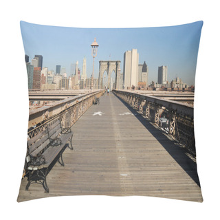 Personality  Brooklyn Bridge, New York Pillow Covers