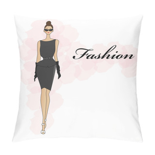 Personality  Fashion Girl Pillow Covers