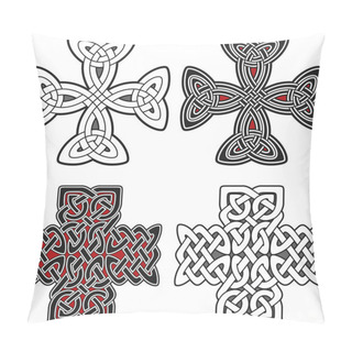 Personality  Set Of Celtic Design Elements Pillow Covers