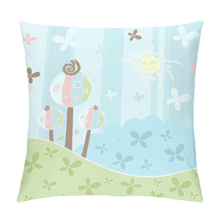 Personality  Floral Creative Background Pillow Covers