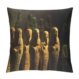 Personality  Egyptian Mummy Figurines Pillow Covers