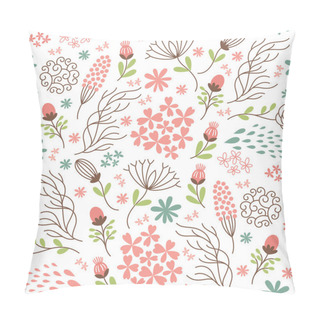 Personality Seamless Floral Pattern Pillow Covers