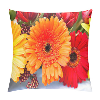 Personality  Gerbera Daisies Pillow Covers