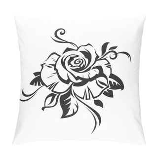 Personality  Abstract Rose Pillow Covers
