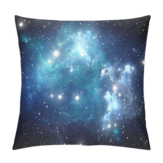 Personality  Blue Space Star Nebula Pillow Covers