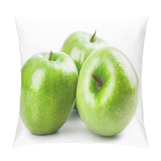 Personality  Green Apple Isolated Pillow Covers