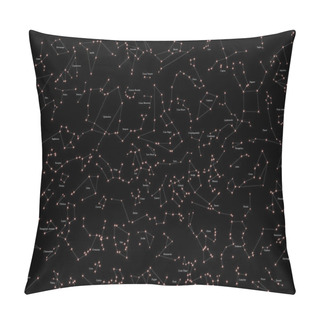 Personality  Constellation Pillow Covers