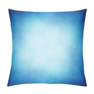 Personality  Soft Colored Abstract Background, Blue Subtle Texture Pillow Covers