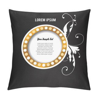 Personality  Speech Bubble With Ornament Pillow Covers
