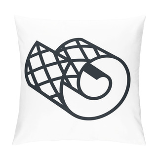 Personality  Netting Roll Sign Pillow Covers