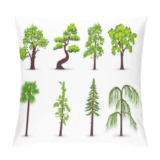 Personality  Trees Icons Pillow Covers