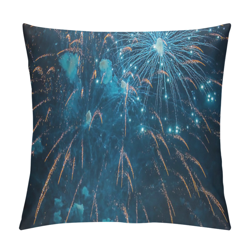 Personality  Fireworks light up the sky with dazzling display pillow covers