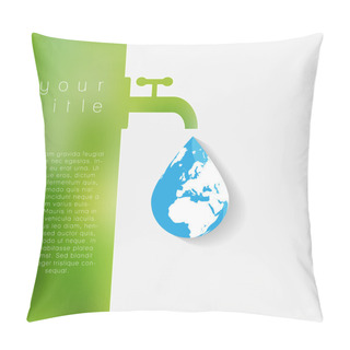 Personality  Abstract Ecology Business Template Pillow Covers