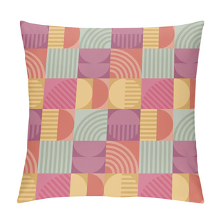 Personality  Geometric Vector Seamless Pattern Pillow Covers