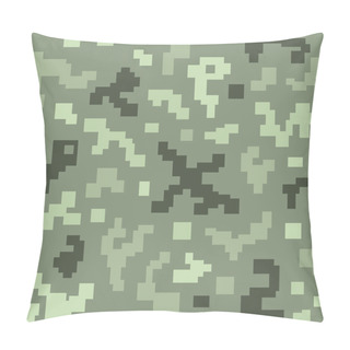 Personality  Camouflage Seamless Pattern. Pillow Covers