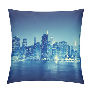 Personality  City Scape New York Pillow Covers