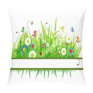 Personality  Summer Meadow Beautiful Pillow Covers
