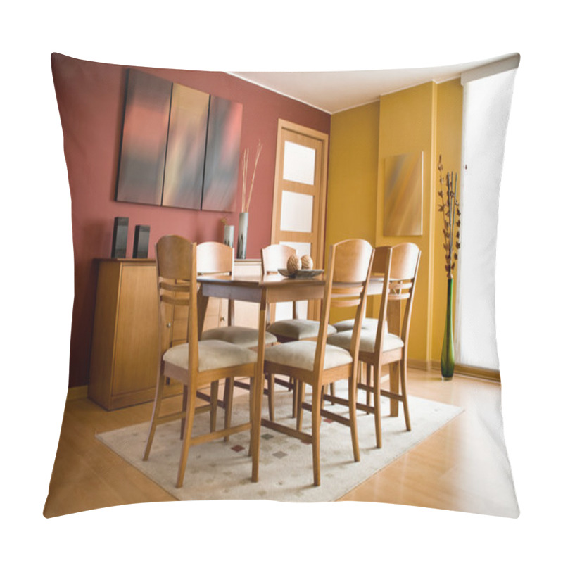 Personality  Interior Design Series: Modern Colorful Dining Room Pillow Covers