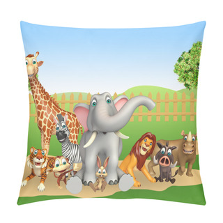 Personality  Group Of Wild Animal Pillow Covers