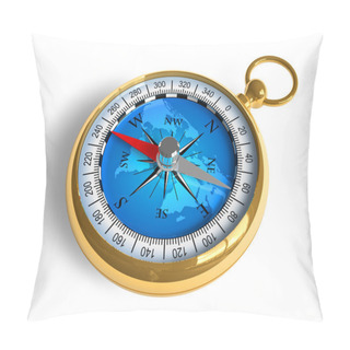 Personality  Golden Compass Pillow Covers