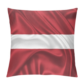 Personality  Flag Of Latvia Pillow Covers