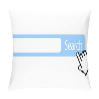 Personality  Search Bar Pillow Covers