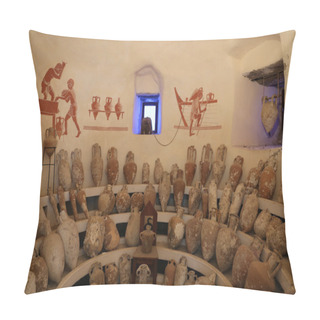Personality  Amphoras In Bodrum Castle Pillow Covers