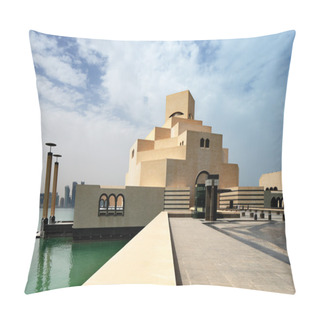 Personality  The Museum Of Islamic Art In Qatar, Doha Pillow Covers