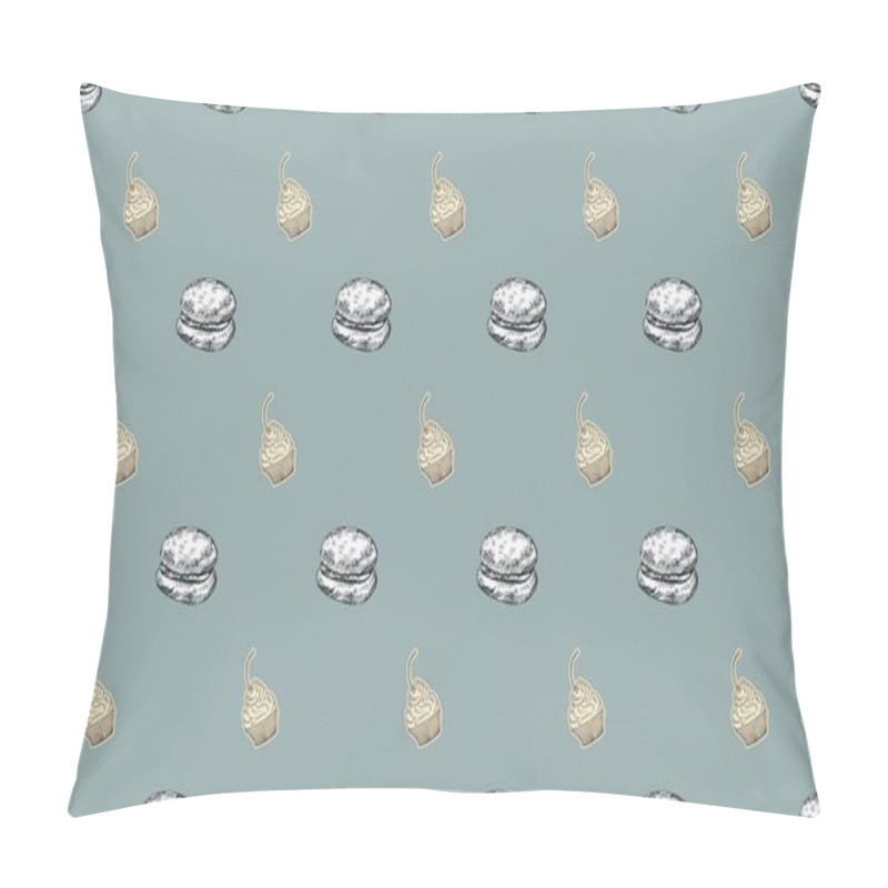 Personality  Colored background with different accessories pillow covers