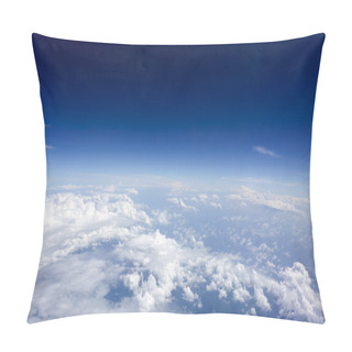 Personality  White Clouds And Blue Sky Pillow Covers