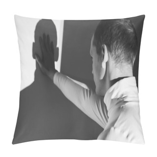 Personality  Stop Following Me! Pillow Covers