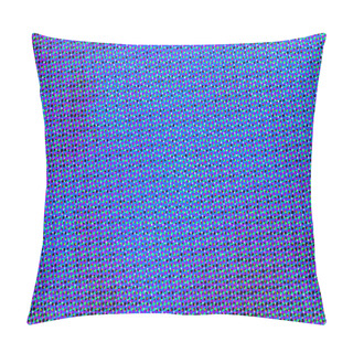 Personality  Blue Abstract Background Dot Pattern. Abstract Modern Background With Geometric Abstract Dot Circles Pattern. Abstract Blue Grunge Background, Pattern Grunge Vintage Design. Grunge Dots Background. Pillow Covers