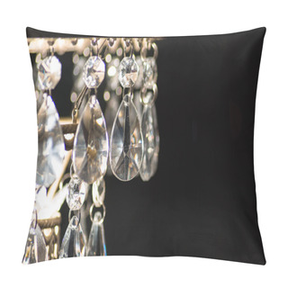 Personality  Cut Glass Chandelier (2) Pillow Covers