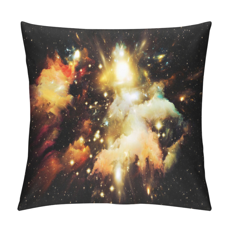 Personality  Virtual Orion nebula pillow covers