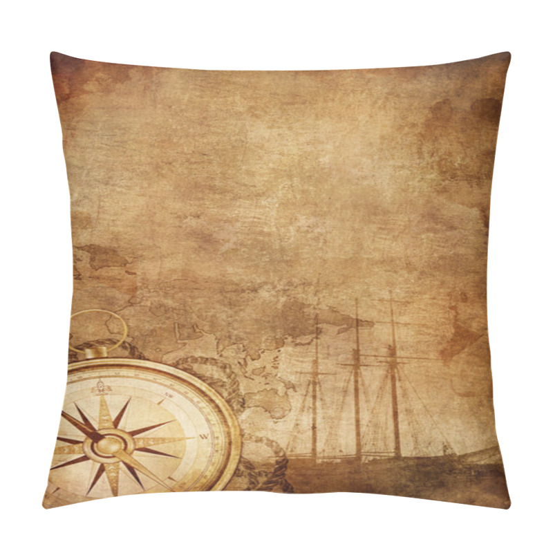 Personality  Compass pillow covers