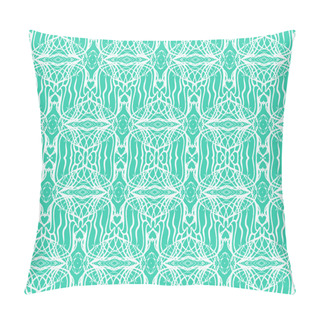 Personality  Lacing Geometric Ornament In Art Deco Style Pillow Covers