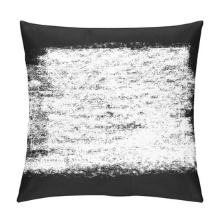 Personality  Chalk Texture Square Banner Pillow Covers