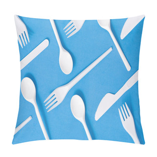 Personality  Disposable Plastic Tableware Pattern Pillow Covers