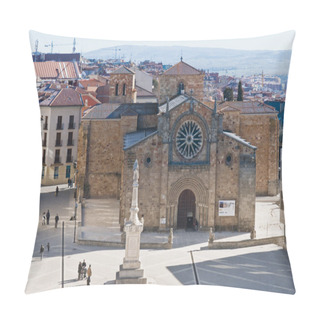 Personality  San Vicente Basilica At Avila, Spain Pillow Covers