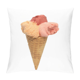 Personality  Fruit Ice Cream Cone Pillow Covers