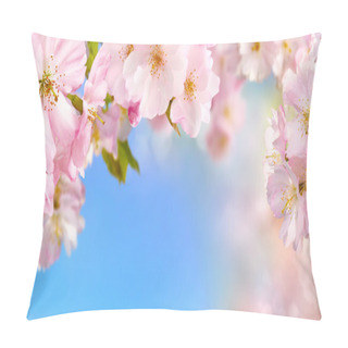 Personality  Cherry Blossoms Background Pillow Covers