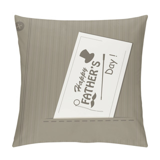 Personality  Happy Fathers Day Pillow Covers