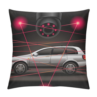 Personality  Car Security Pillow Covers