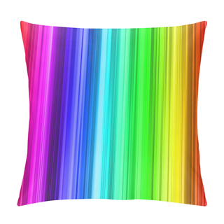 Personality  Bright Stripes Colorful Pattern Pillow Covers