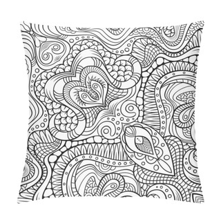 Personality  Vector Abstract Ethnic Hand Drawn Pattern Pillow Covers