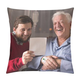 Personality  Relation Between Father And Son Pillow Covers