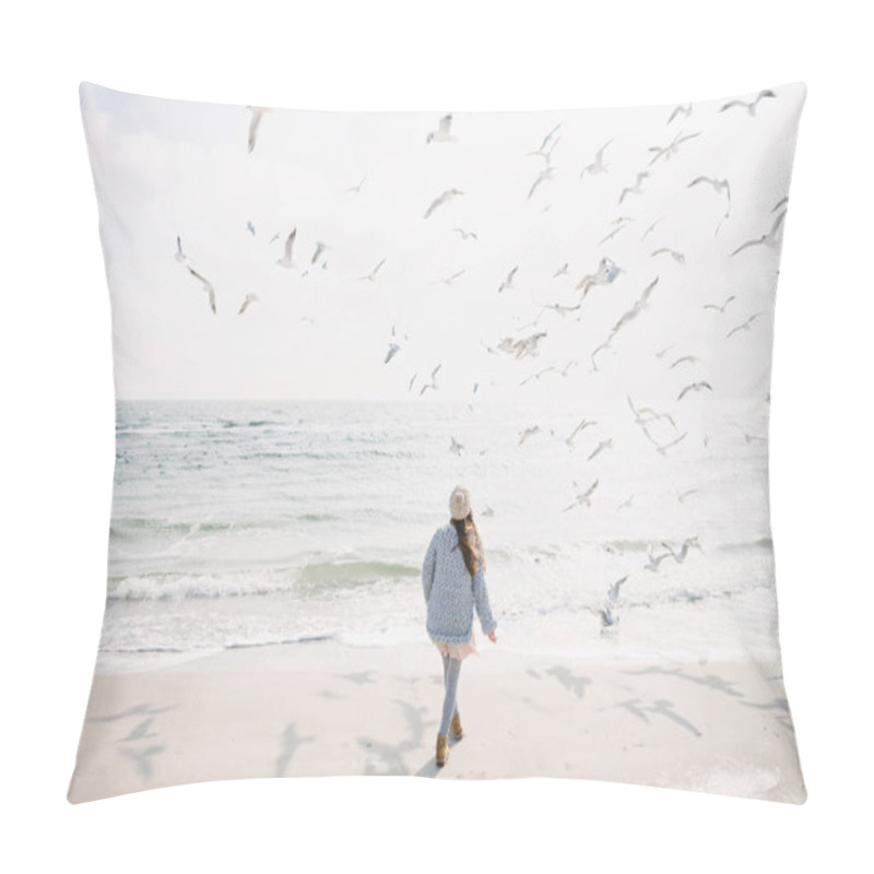Personality  seagulls pillow covers