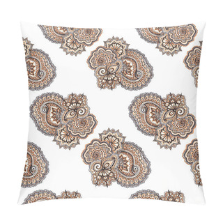Personality  Decorative Indian Ornament. Repeating Pattern. Marker Painted Drawing Pillow Covers