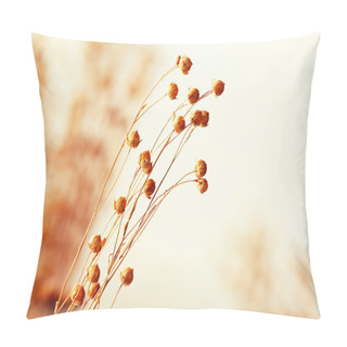 Personality  Autumn Dried Flowers Pillow Covers