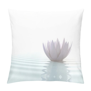 Personality  Zen Lotus On Water Pillow Covers